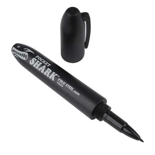 Cold Steel - Taktischer Stift Pocket Shark - Schwarz - CS91SPB