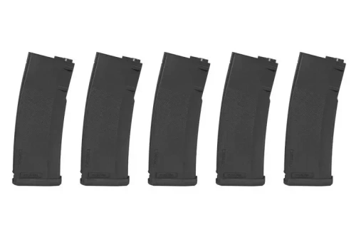 Specna Arms - S-Mag Mid-Cap Magazin Set - 5 Stück - 125 BB's - Schwarz - SPE-05-025718