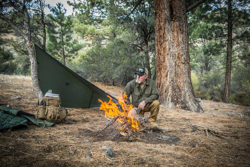 Helikon - Koszula Woodsman - Taiga Grün / Coyote - KO-WDN-DC-1109A