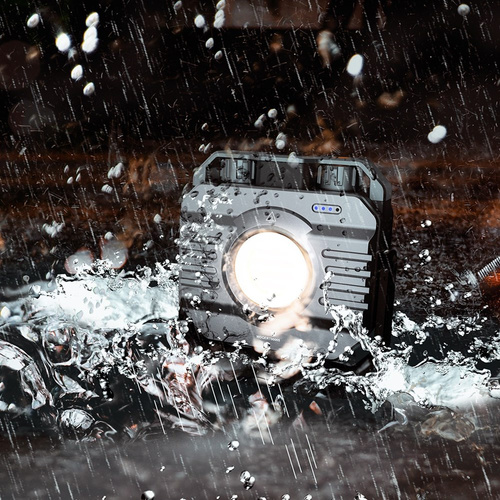 Fenix - Camping Licht CL28R LED - 2000 lm - 10000 mAh - USB-C - Grau - 039-538