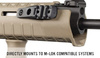 Magpul - M-LOK® Polymer Cantilever-Schiene / Lichthalterung - Picatinny - Schwarz - MAG587