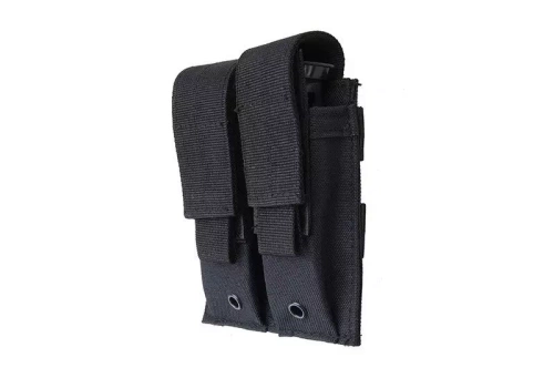 GFC Tactical - Doppel-Pistolenmagazin-Tasche - MOLLE - Nylon - Schwarz - GFT-19-001406