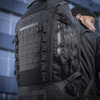 M-Tac - Militärrucksack Elite Hex - Groß - Schwarz - 10217002