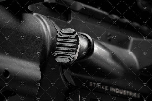 Strike Industries - AR Extended Forward Assist - Schwarz - SI-AR-E-FA-BK