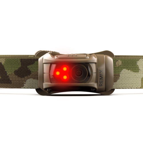 Princeton Tec - Stirnlampe REMIX PRO - TAN / MultiCam - RMX300PRO-RD-MC