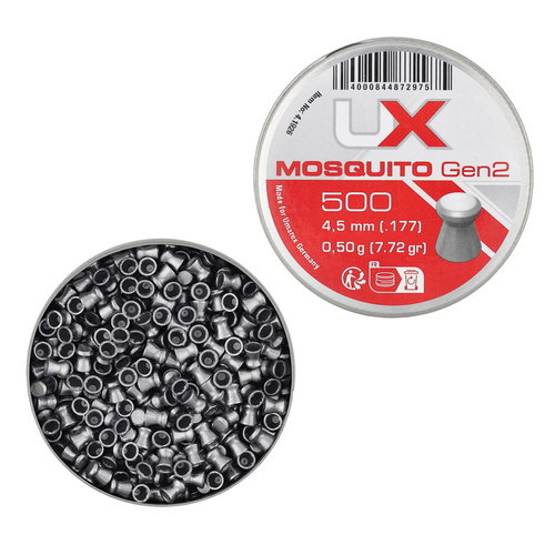 UX - Diabolo Pellets Mosquito gen 2. - 4,5 mm - 500 Stück - 4.1926