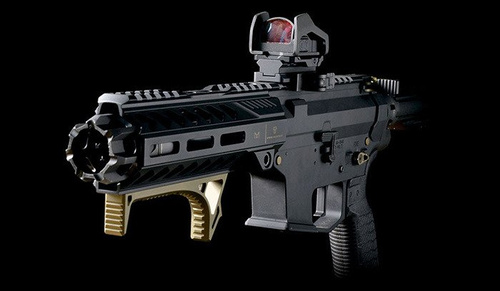 Strike Industries - R.EX Reflex Exoskelett Universal-Schutzschild & Schienenmontage - SI-REX