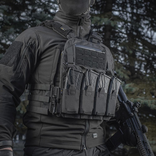 M-Tac - Plate Carrier Cuirass QRS XL taktische Weste - Schwarz - 10180002