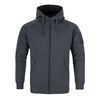 Helikon - Urban Tactical Hoodie® Lite Kapuzenpullover - FullZip - Schwarz - BL-ULF-CB-01