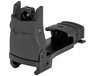 MFT - Back Up Polymer Flip Up Rear Sight - Schwarz - BUPSWR-BL