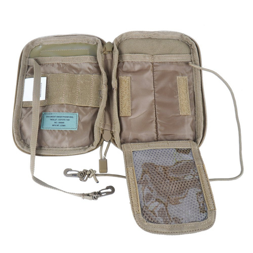 MFH - Organizer Pouch - Klein - Polyester - Coyote Tan - 30606R