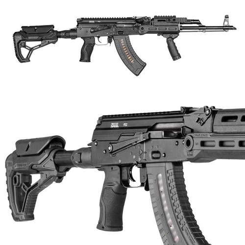 FAB Defense - Gradus Pistolengriff fur AK-47 / AK-74 / AKM / AKS-74U Krinkov / Galil - Schwarz - GRADUS AKB