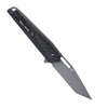 Real Avid - Klappmesser EDC RAV-6 - Aluminium - Kohlefaser - Tanto - Schwarz - AVRAV6