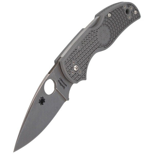 Spyderco - Native® FRN Grau Maxamet-Messer - C41PGY5