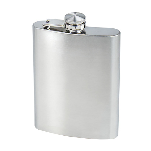 MFH - Edelstahlflasche - 225 ml - Chrom - 33273A