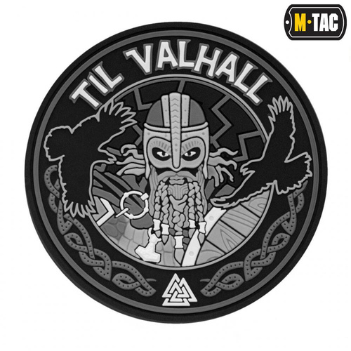 M-Tac – Til Valhall Patch – PVC – Grau/Schwarz – 51142112