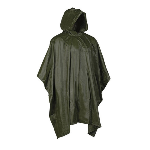 Mil-Tec - Leichter Regenponcho - PVC - Olive - 10628501