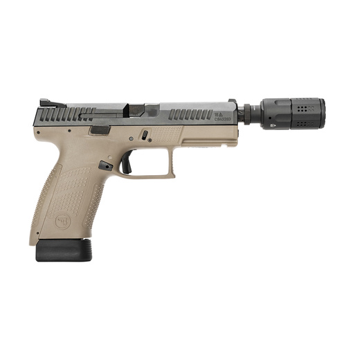 Strike Industries - Kompensator für Pistole im Kaliber 9 mm - Schwarz - SI-PISTOL-LC-BK