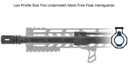 UTG - Low Profile Gasblock für AR15 - Stahl - Schwarz - MNT-ARMGB01