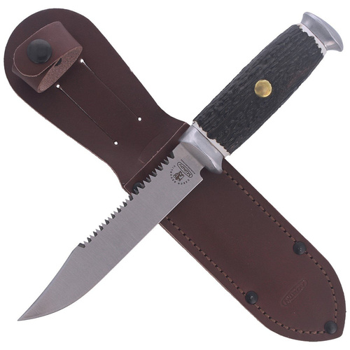 Mikov - Venado Jagd Bowie mit Säge - 376-NH-1/Z