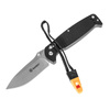 Ganzo - G7412 EDC-Klappmesser mit Pfeife - G-Lock - Schwarz - G7412-BK-WS