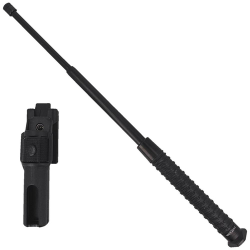 ESP - Gehärteter dehnbarer Schlagstock mit Halter - 20" - Extra Grip - Easy Lock - ExBTT-20H BLK BH-55-A