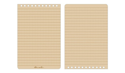 Rite in the Rain - Allwetter-Notizbuch - 4 x 6" - 446 - flache dunkle Erde