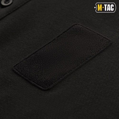 M-Tac - Taktisches Poloshirt mit langen Ärmeln - Schwartz - 80021002