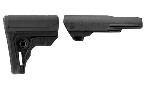 UTG - Hinterschaft für AR 15 Pro Ops Ready S4 - Mil-Spec - Mit Wangenauflage - Schwarz - RBUS4BMS