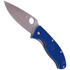 Spyderco - Klappmesser Tenacious FRN Blau -  CPM S35VN Plain Steel - Blau - C122PBL