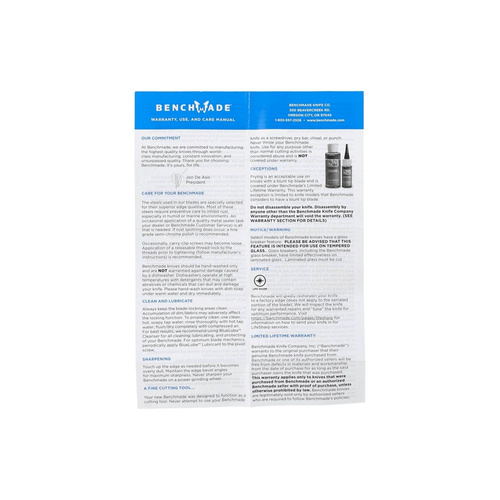 Benchmade - 82 Laro Butterfly Messer - CPM MagnaCut - Grau - 82