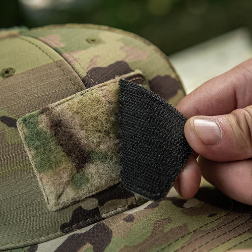 M-Tac - Aufnäher mit Flagge und Aufschrift Polen - Laserschnitt - Pixel/Rechteck - Multicam / Fluo - 51007208