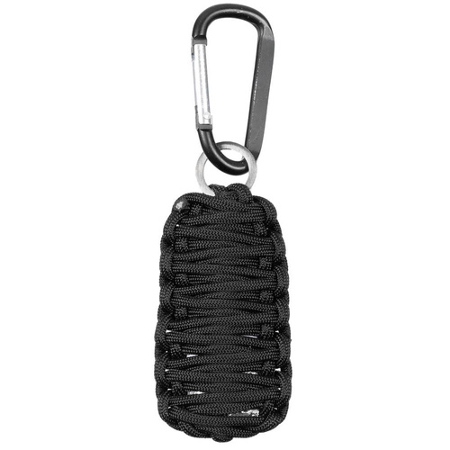 Fox Outdoor - Survival Einstellenet Parachute Cord - 11 Elemente - Schwarz - 27118A