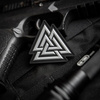 M-Tac - 3D PVC Patch Valknut - Schwarz / Grau - 51163211