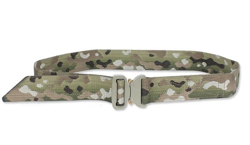 Bajonett - COMBAT taktischer Gürtel - AustriAlpin COBRA 9kN Schnalle - 45 mm - MultiCam.