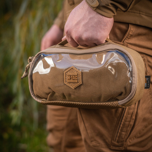 M-Tac - Transparenter Organizer Elite Medium Medium Gen.II - Coyote - 10147805-M