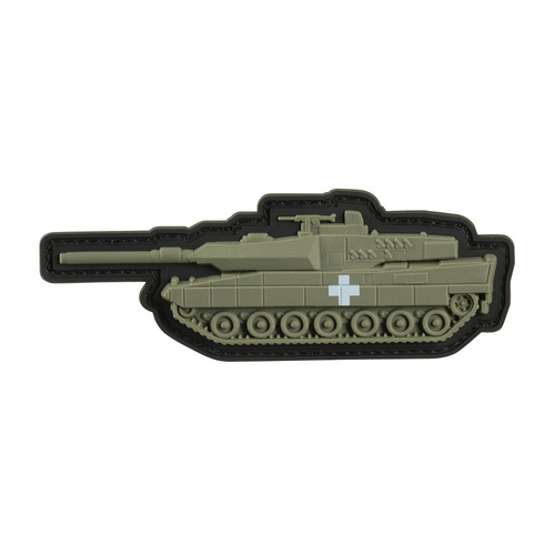 M-Tac - Patch Tank mit einem Kreuz - PVC 3D - Grün - 51338310