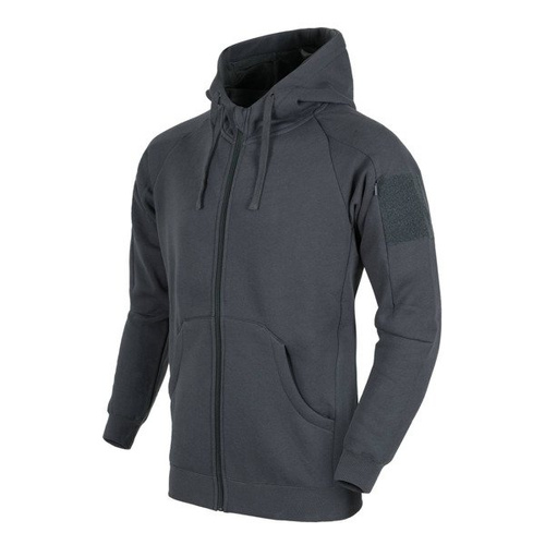 Helikon - Urban Tactical Hoodie® Lite Kapuzenpullover - FullZip - Grau - BL-ULF-CB-19