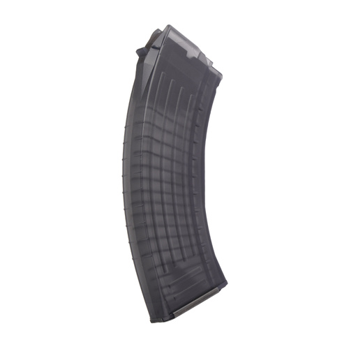 WBP Rogów - Polymer Magazin für AK - Halbtransparent - 7.62x39 mm - 30 Schuss - Schwarz
