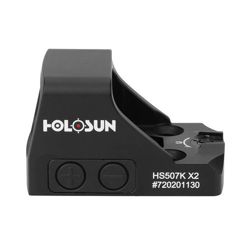 Holosun - Kollimator HS507K Open Reflex SubCompact Pistol Sight - MRS - Schwarz - HS507K-X2