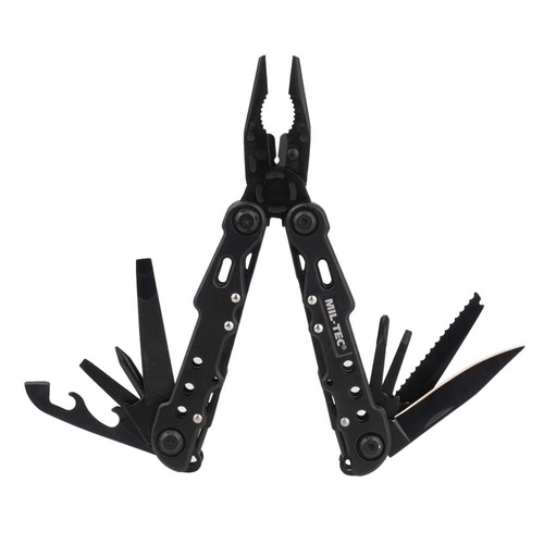 Mil-Tec - Multi Tool schwarz groß mit Etui - 15406102