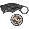 Fox - Messer Folding Tribal K Karambit - Liner Lock - G10 - N690Co - Schwarz - FX-802