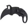 Spyderco - Karahawk™ G-10 All Black Plain Edge Messer - C170GBBKP
