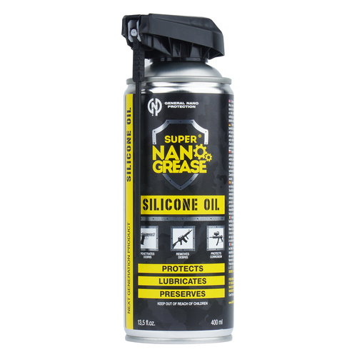 General Nano Protection - Super Nano Grease Silikonöl für Waffen - Spray - 400 ml - 502502