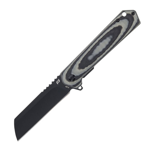 Schrade - Lateral BLK EDC Klappmesser - AUS-8 - Schwarz/Dunkelgrau - 1159293