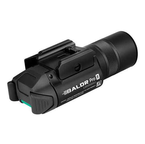 Olight - Waffenlicht LED mit Laservisier BALDR Pro R - 1350 Lumen - Grüner Laser - Schwarz 