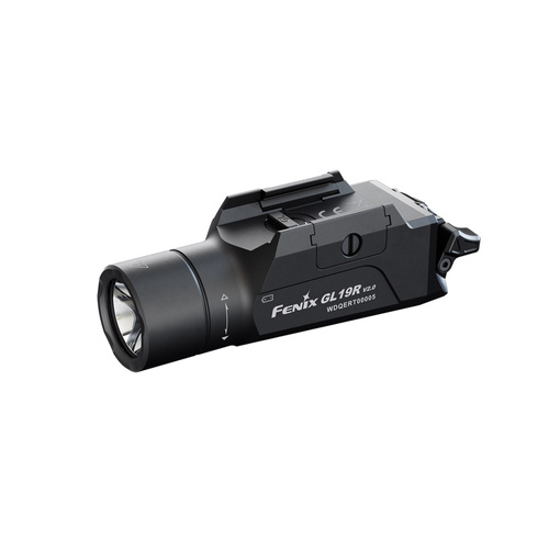 Fenix - GL19R V2.0 Taktische Pistolen-Taschenlampe - 1200lm - Picatinny/Glock - Schwarz - GL19R V2.0