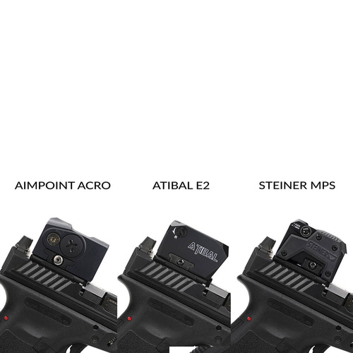 Strike Industries - Visiermontageplatte Strike RMR zu ACRO - Glock RMR - Schwarz - SI-ACRO-RMR