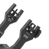 Strike Industries - Sidewinder II BUIS Backup Iron Sights - Schwarz - SIDEWINDERII-BK
