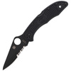 Spyderco - Delica® 4 FRN Schwarz / Schwarz Klinge Messer - C11PSBBK